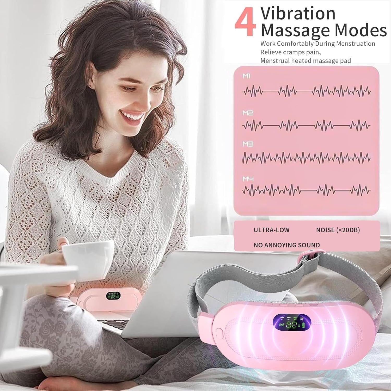 portable Avnees heating belt for women travel and daily use