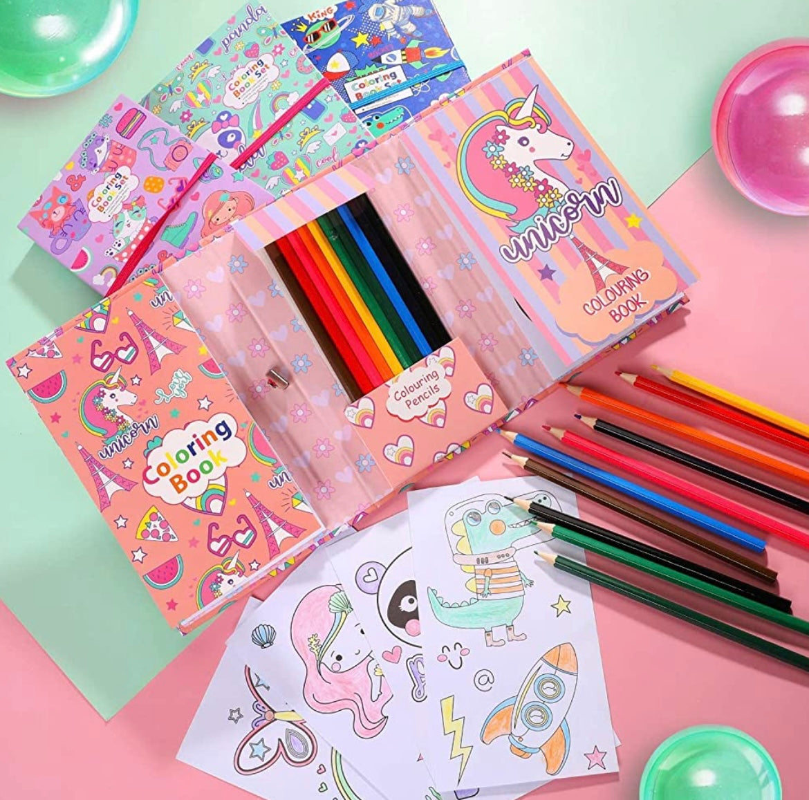 Coloring Book Set