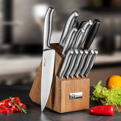 Knife Set with Stand