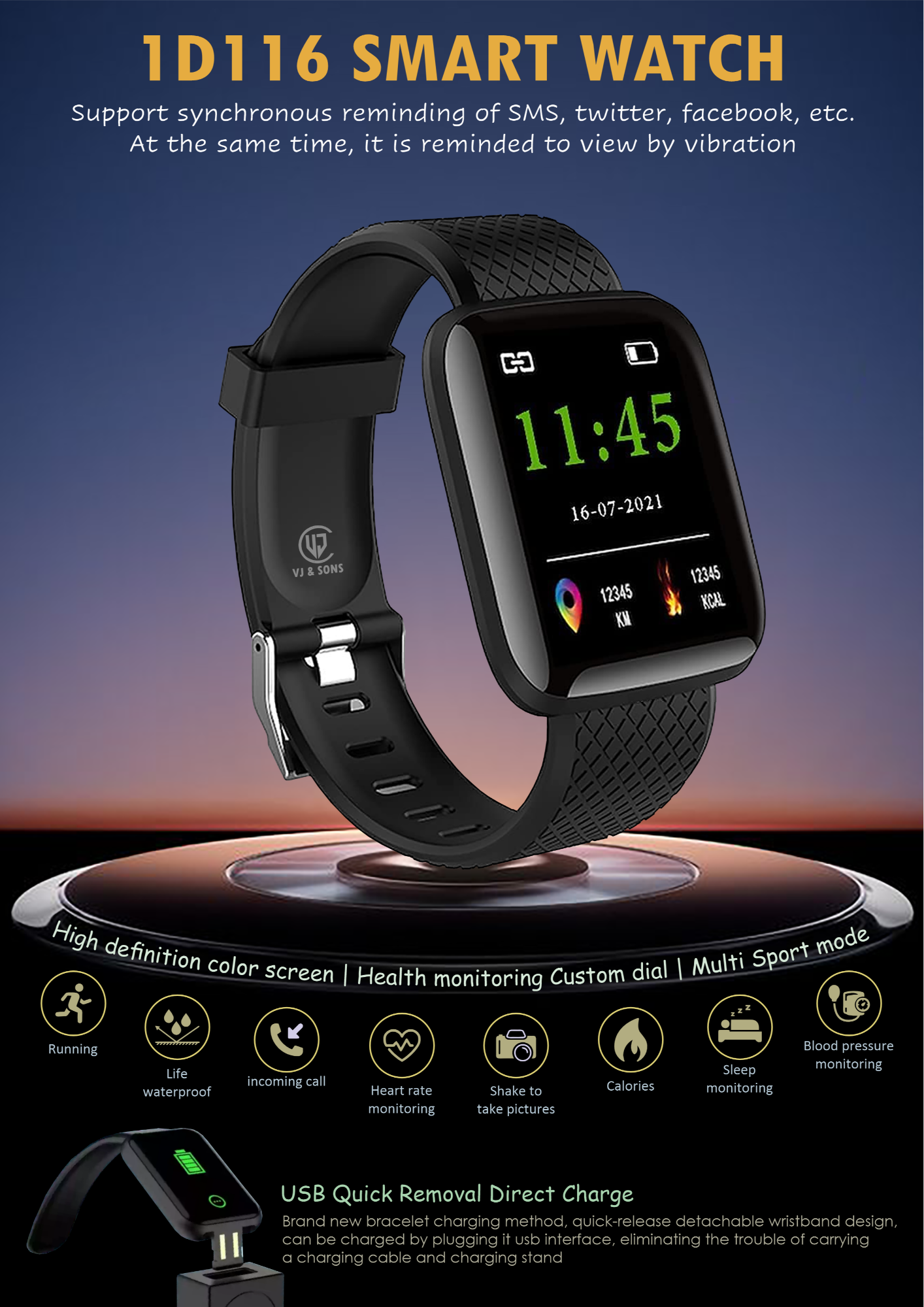 Smart Digital Watch